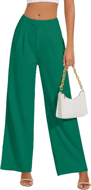2025 Casaul Pants for Women Business Work Office Dress Pants Trousers with Pockets