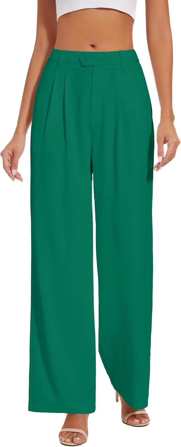 2025 Casaul Pants for Women Business Work Office Dress Pants Trousers with Pockets
