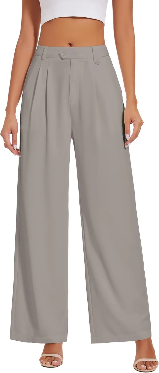 2025 Casaul Pants for Women Business Work Office Dress Pants Trousers with Pockets