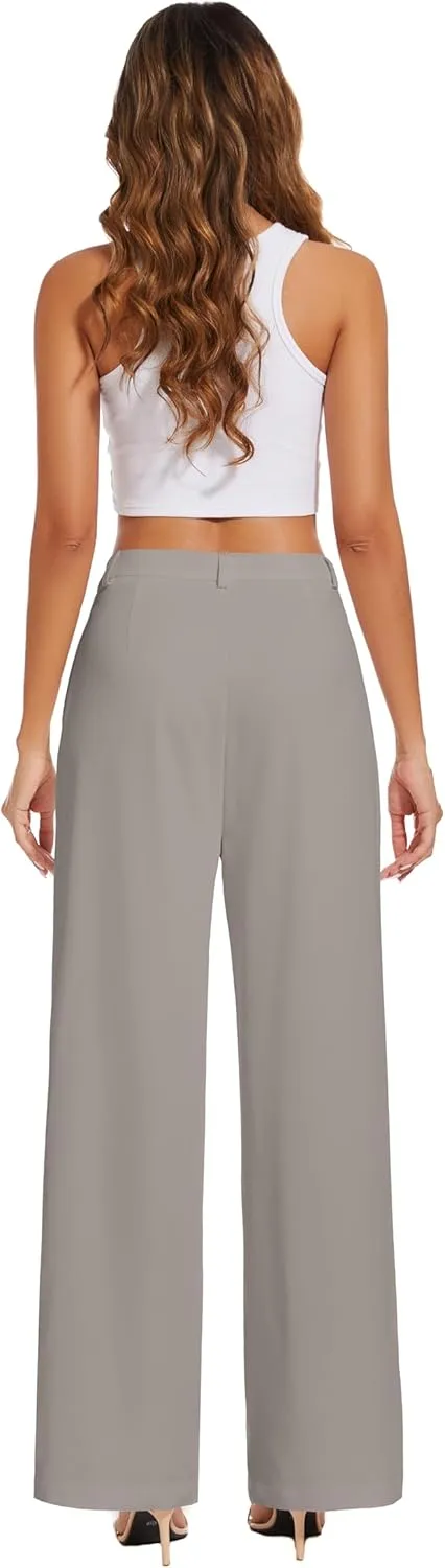 2025 Casaul Pants for Women Business Work Office Dress Pants Trousers with Pockets