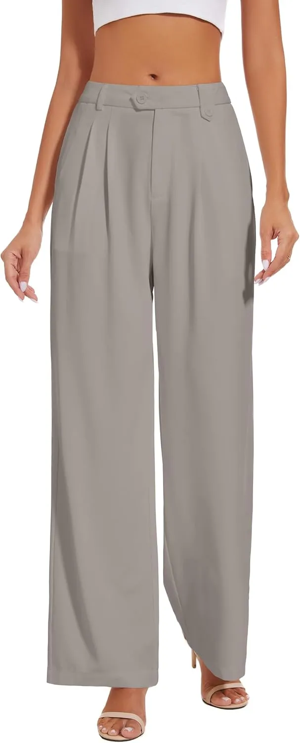 2025 Casaul Pants for Women Business Work Office Dress Pants Trousers with Pockets