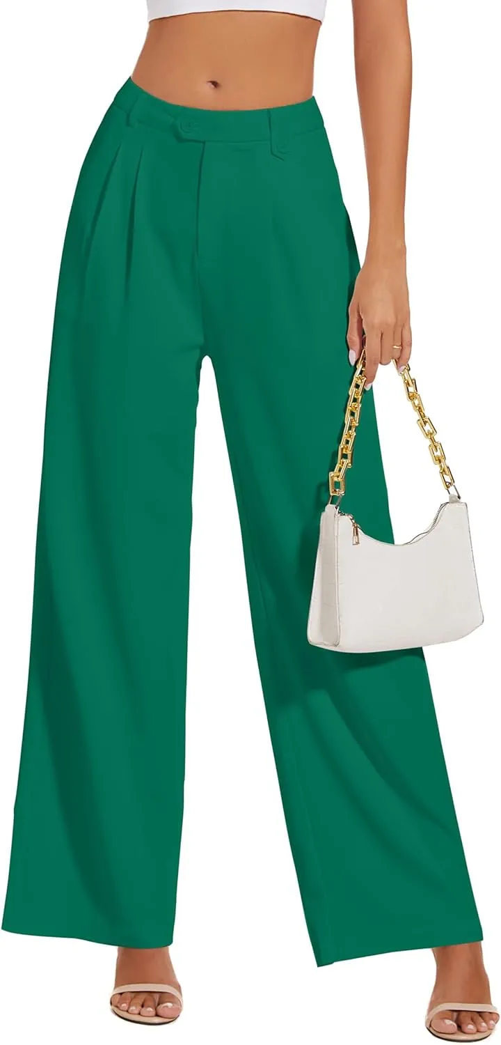 2025 Casaul Pants for Women Business Work Office Dress Pants Trousers with Pockets