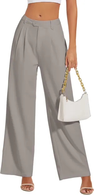 2025 Casaul Pants for Women Business Work Office Dress Pants Trousers with Pockets