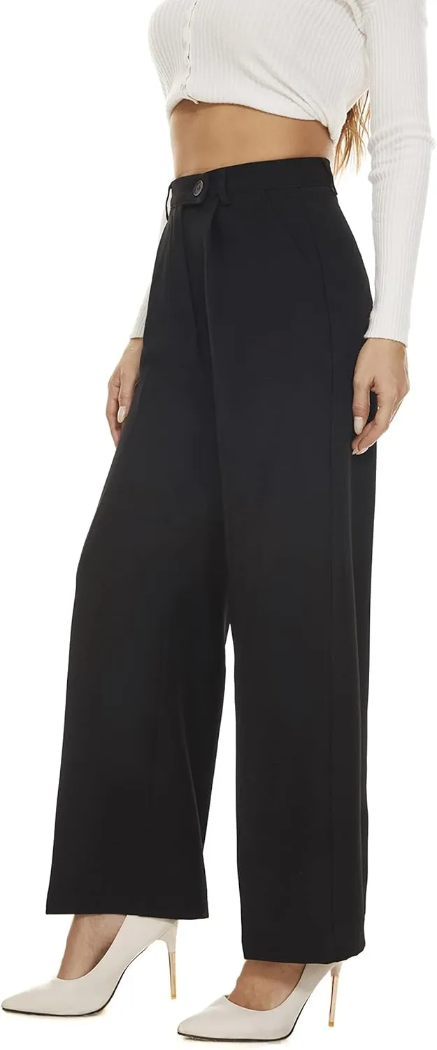 2025 Work Pants for Women Business Casual Office Dress Pants Trousers with Pockets