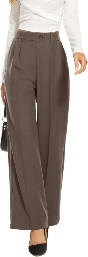 2025 Work Pants for Women Business Casual Office Dress Pants Trousers with Pockets
