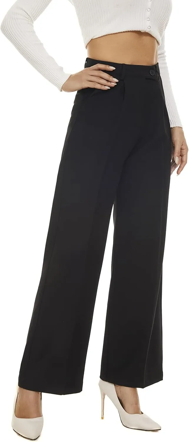2025 Work Pants for Women Business Casual Office Dress Pants Trousers with Pockets