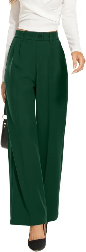 2025 Work Pants for Women Business Casual Office Dress Pants Trousers with Pockets