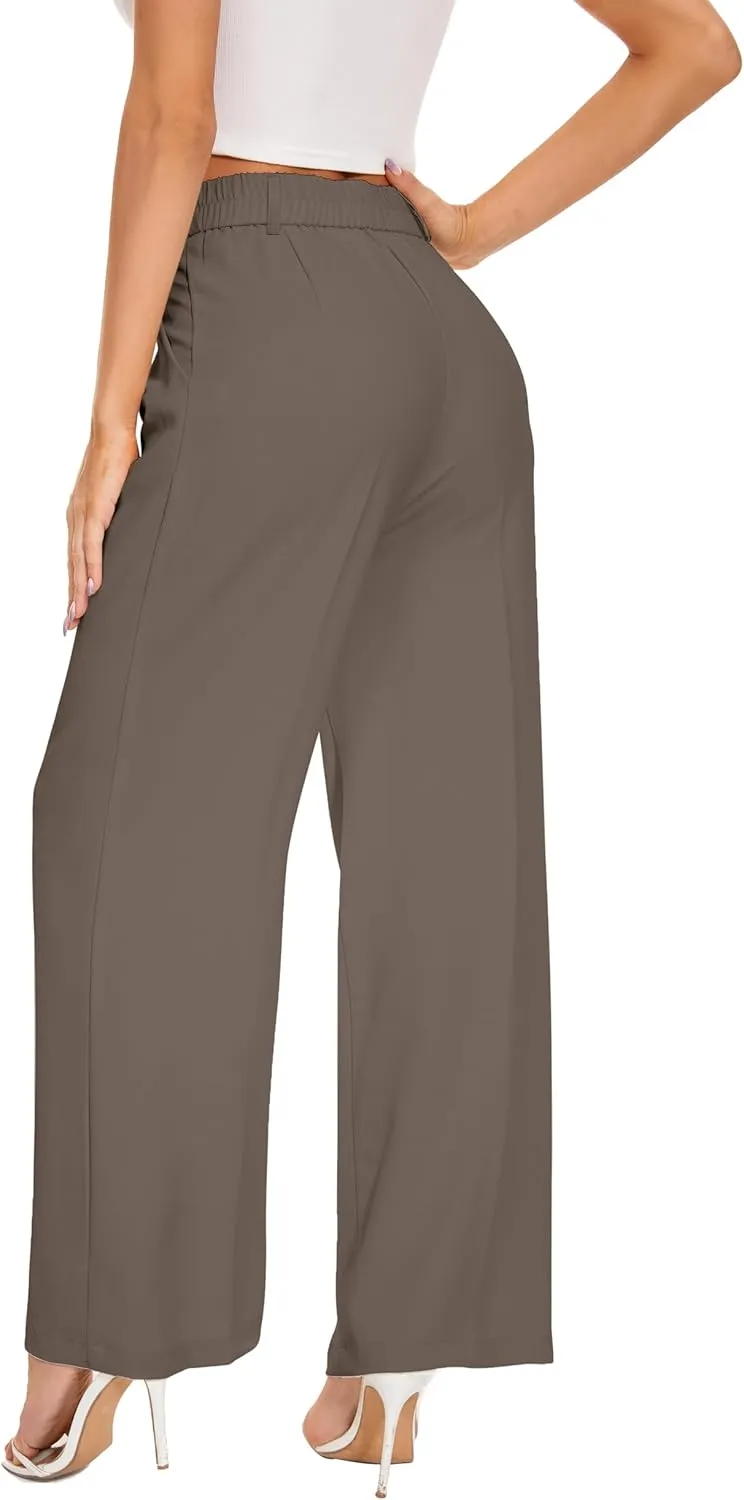 2025 Work Pants for Women Business Casual Office Dress Pants Trousers with Pockets