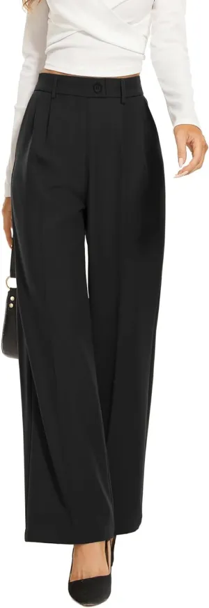 2025 Work Pants for Women Business Casual Office Dress Pants Trousers with Pockets