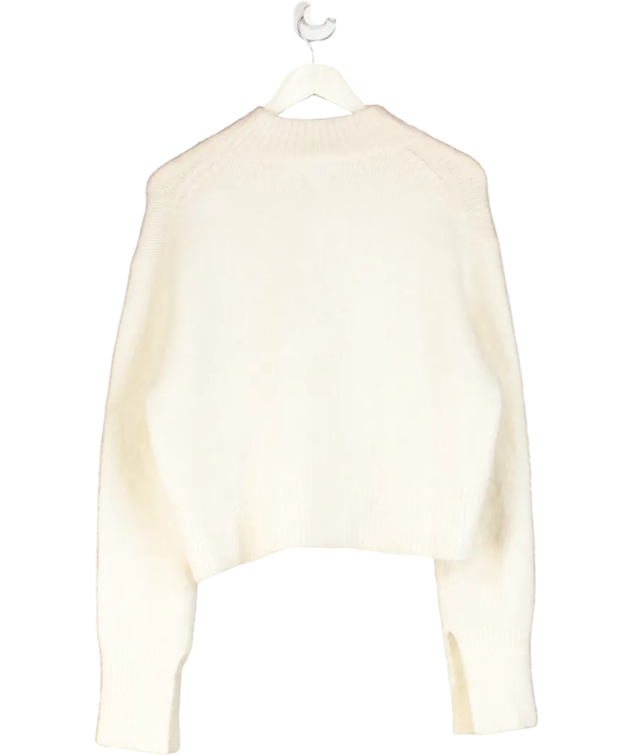BOA Cream Alpaca Blend Jumper UK S