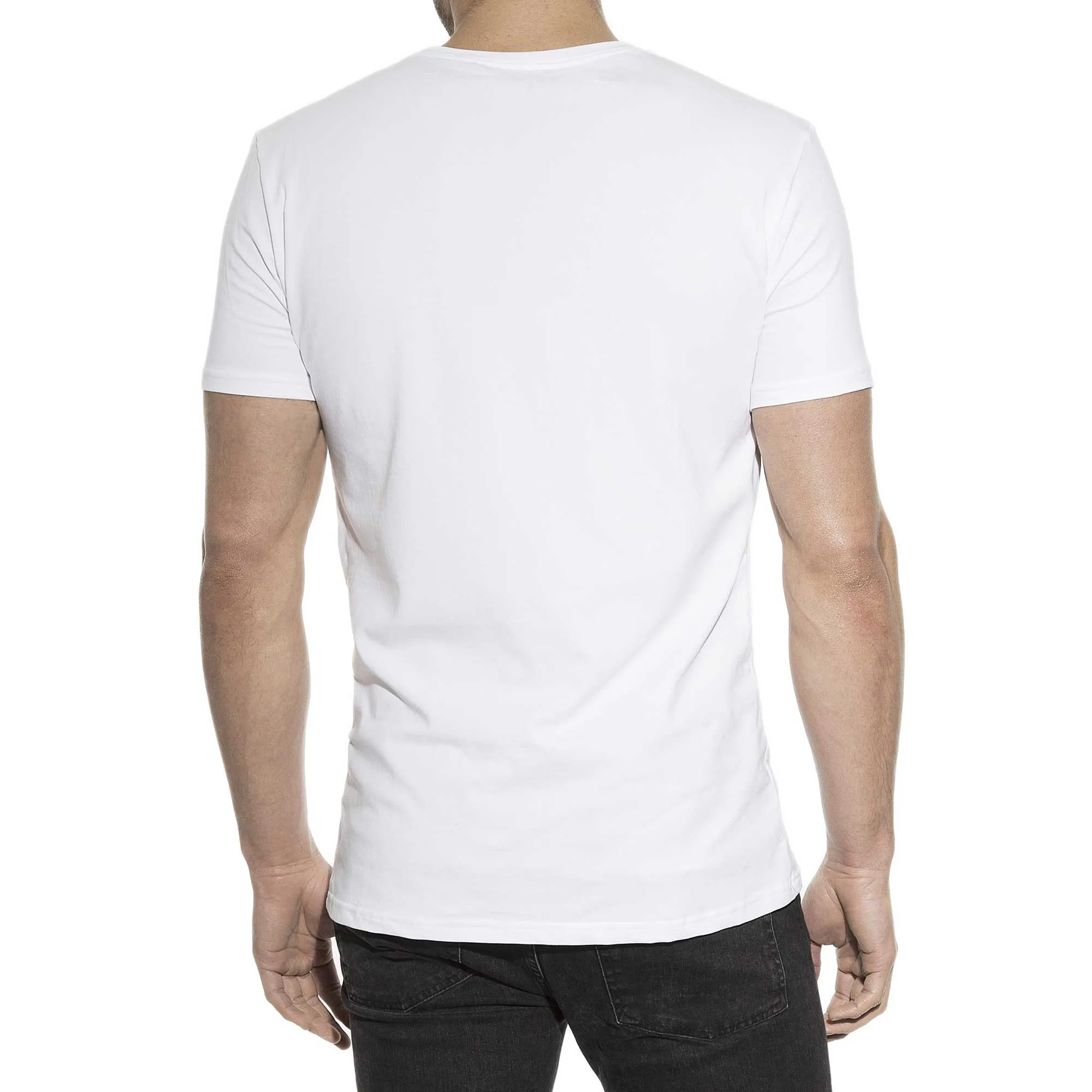 Bread & Boxers 94% Organic Cotton Crew Neck - White