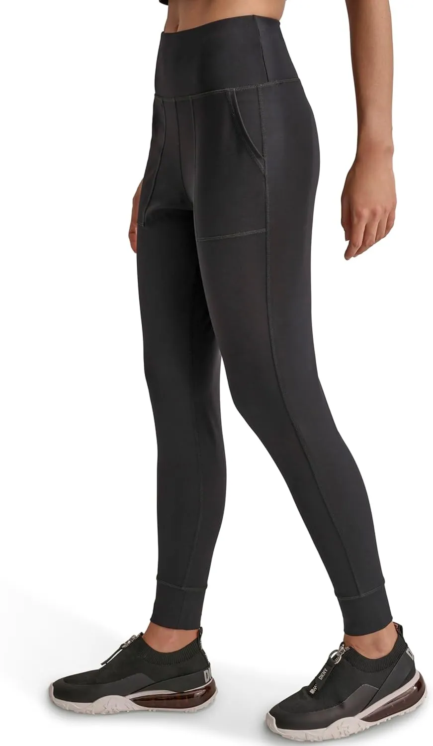 DKNY womens Compression Soft Workout Jogger