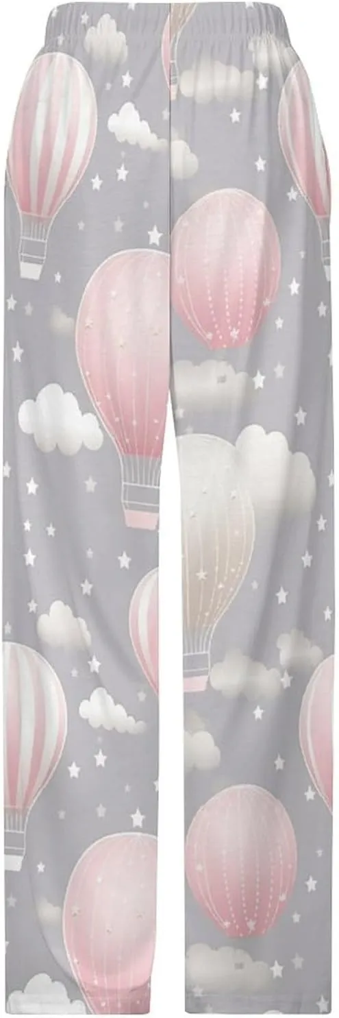Geometrical Pattern Men's Pajama Pants Lounge Pajamas Bottoms Women's Soft Sleep Pj Pants