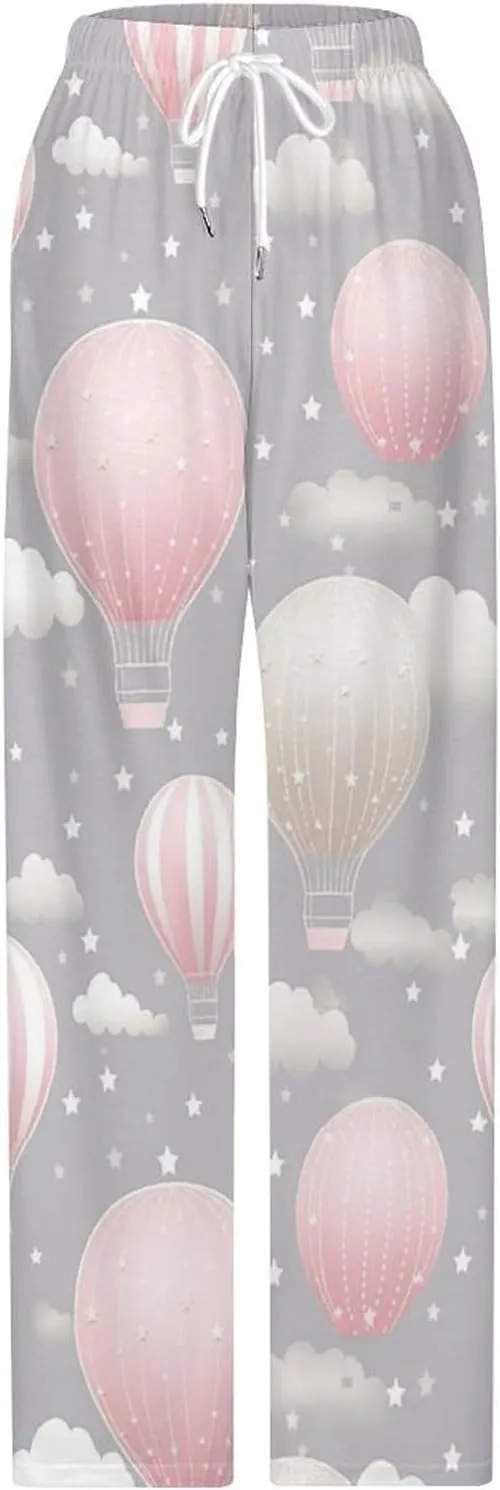 Geometrical Pattern Men's Pajama Pants Lounge Pajamas Bottoms Women's Soft Sleep Pj Pants