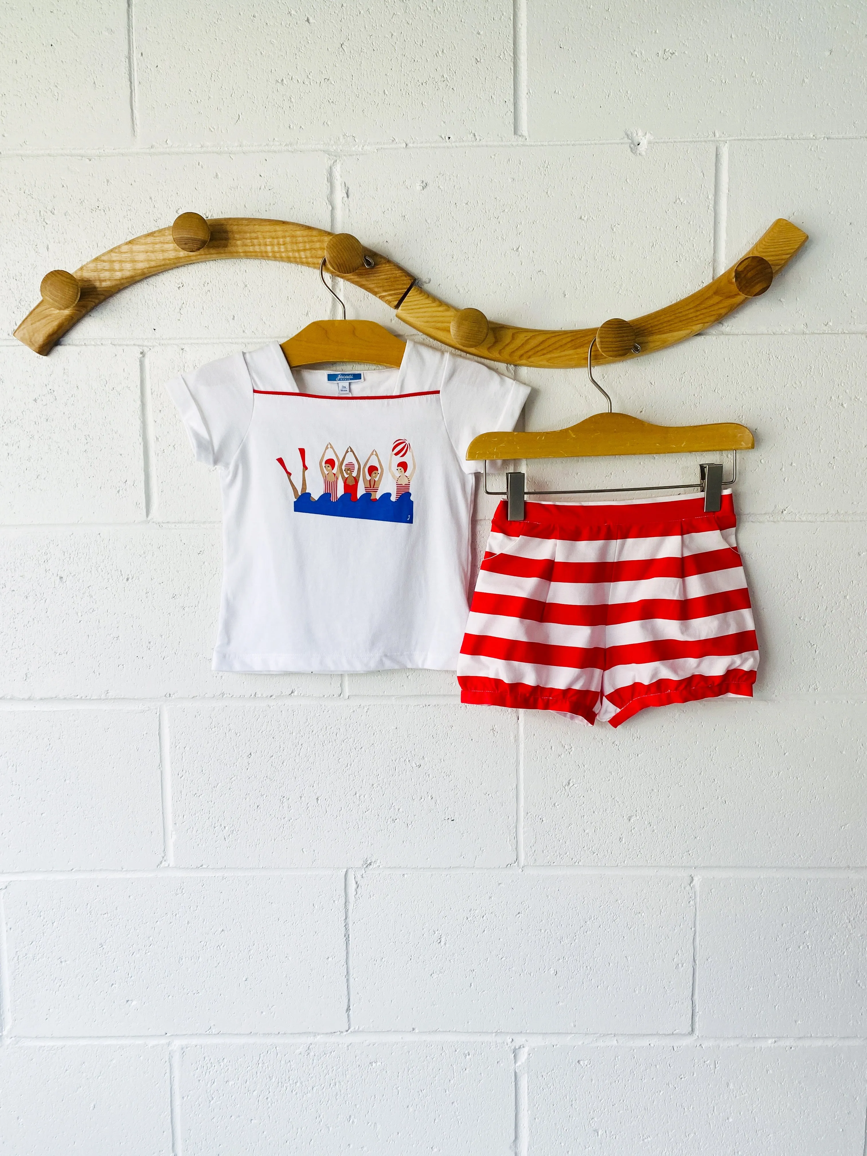 Jacadi Synchronized Swimming Tee   Bloomers, 3 years (36 months)