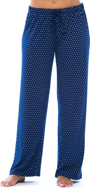 Just Love Silky Soft Women Pajama Pants with Stretch PJs Sleepwear