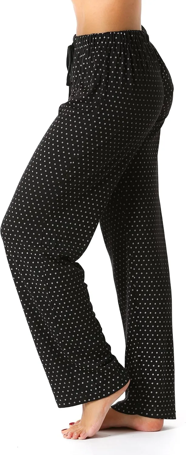 Just Love Silky Soft Women Pajama Pants with Stretch PJs Sleepwear