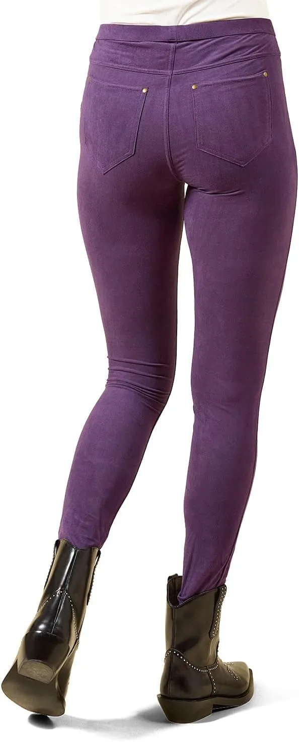 MeMoi Soft & Smooth Microsuede Leggings