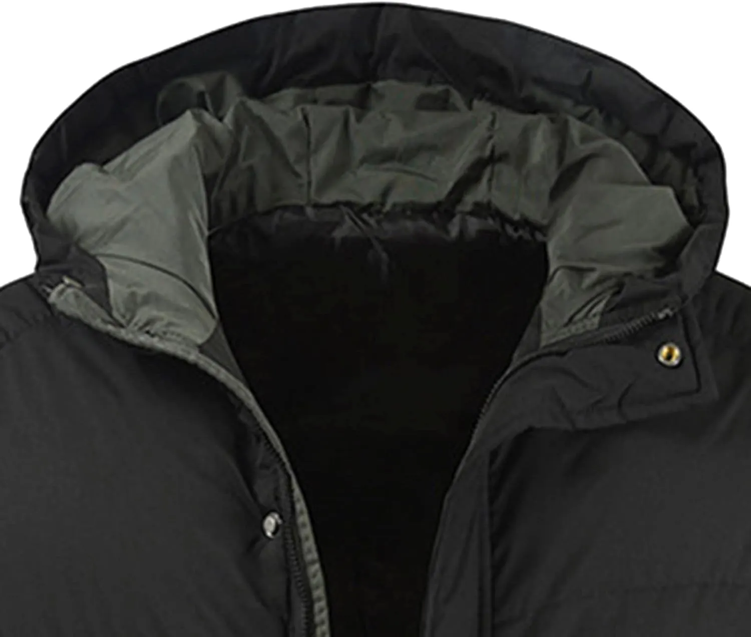 Men Thin Jacket Mens Autumn And Winter Fashion Casual Solid Color Padded Warm Cotton Coat Cotton Jackets Mens