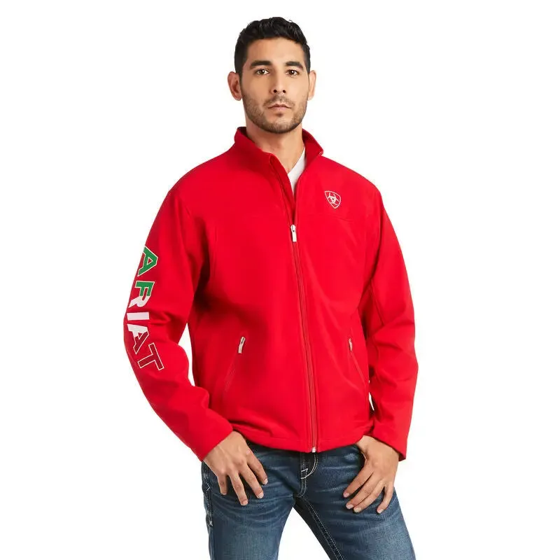 Mens Ariat New Team Softshell Jacket  Durable, Weather-Resistant & Comfortable