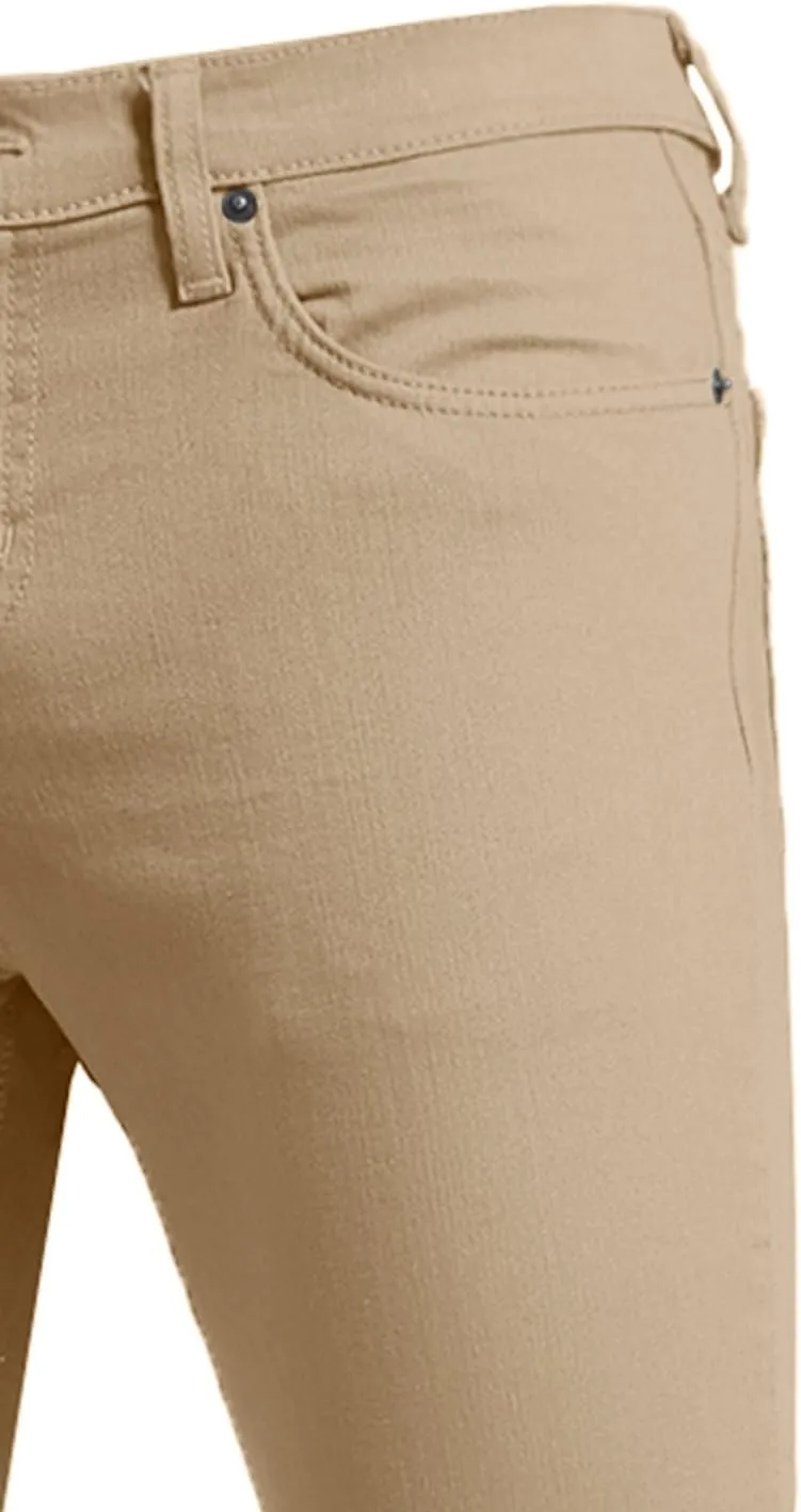 NE PEOPLE Mens Basic Classic Solid Color Skinny Fitted Stretch Jeans (26-40)