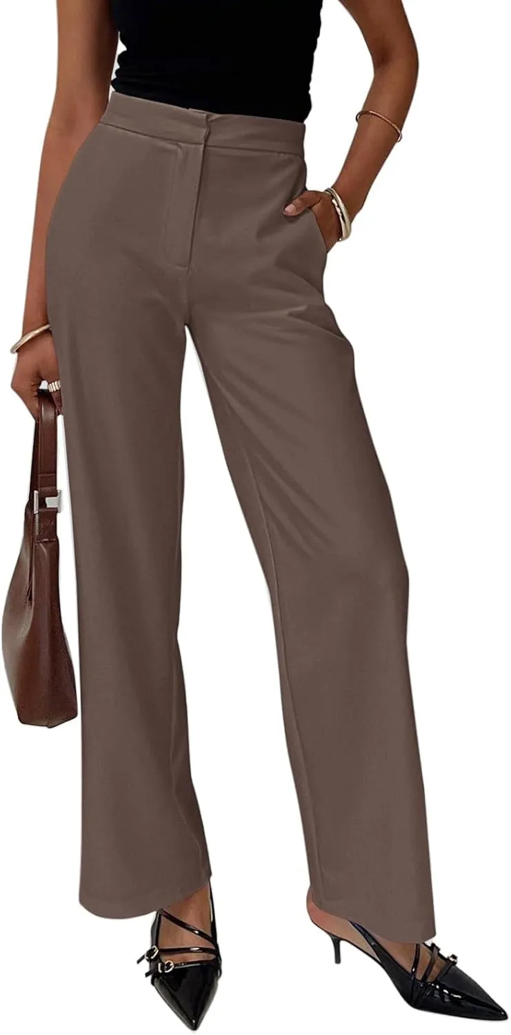 NIMIN Womens Dress Pants 2025 Business Casual Work Slacks for Women High Waisted Office Trousers