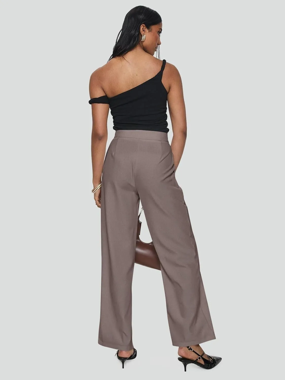 NIMIN Womens Dress Pants 2025 Business Casual Work Slacks for Women High Waisted Office Trousers