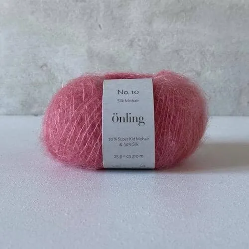 Önling No 10: Luxurious and exquisite silk mohair