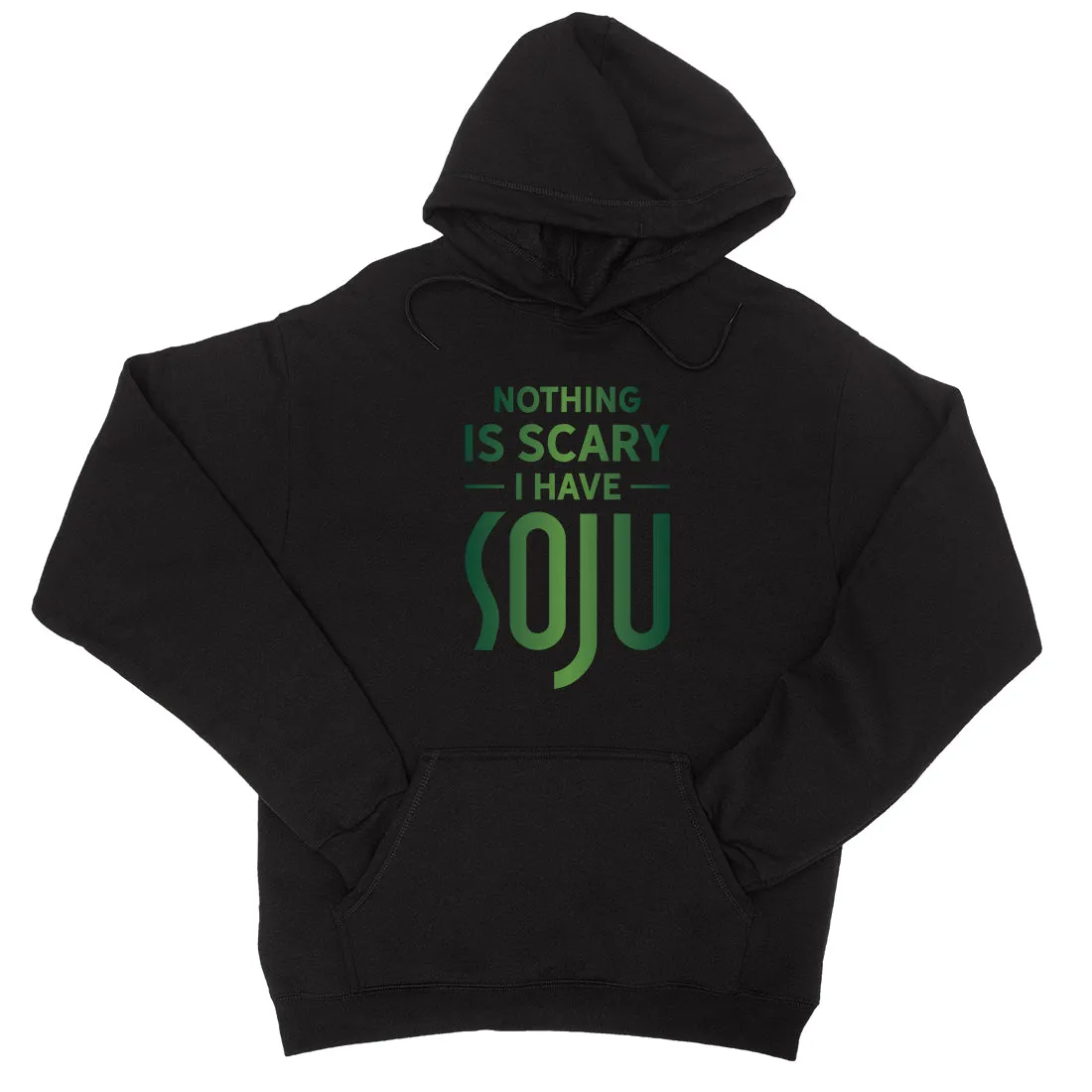 Nothing Scary Soju Unisex Pullover Hoodie Awesome Halloween Gift