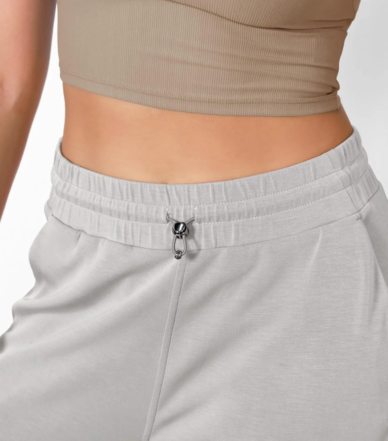 ODODOS Women's Modal Soft Jogger Pants with Pockets Adjustable Shockcord High Waist Sweatpants Casual Lounge Pants