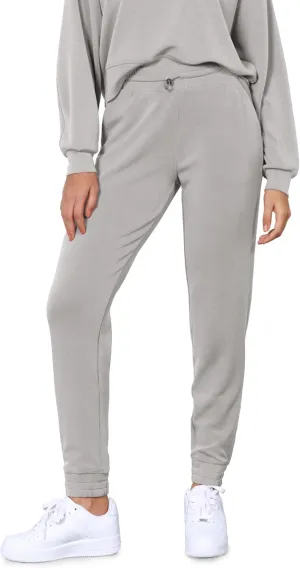 ODODOS Women's Modal Soft Jogger Pants with Pockets Adjustable Shockcord High Waist Sweatpants Casual Lounge Pants
