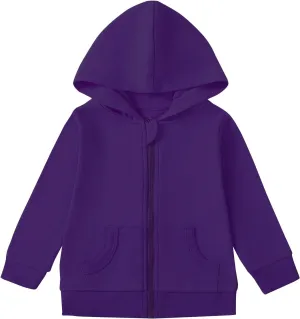 ROMPERINBOX Baby Hoodie for Boy Girl, Full Zip-up Lightweight Thin Jackets Coat Sweatshirts 0-24 Months