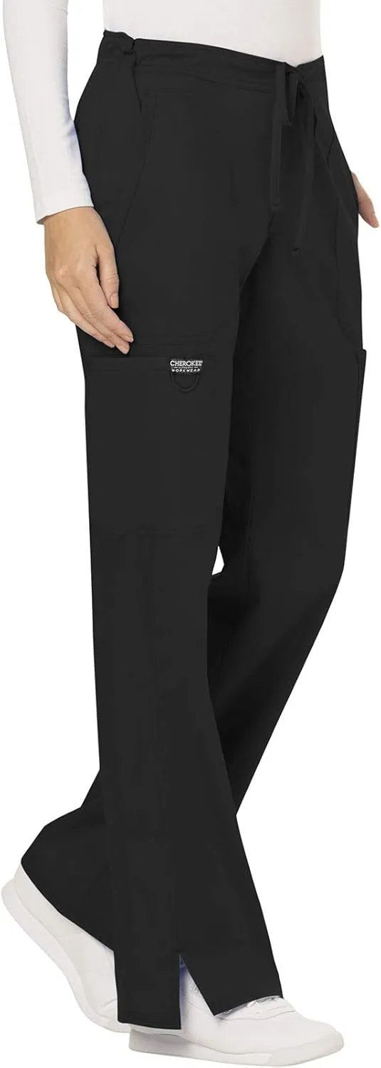 Scrubs for Women Workwear Revolution, Drawstring Scrub Pants, Soft Stretch WW120