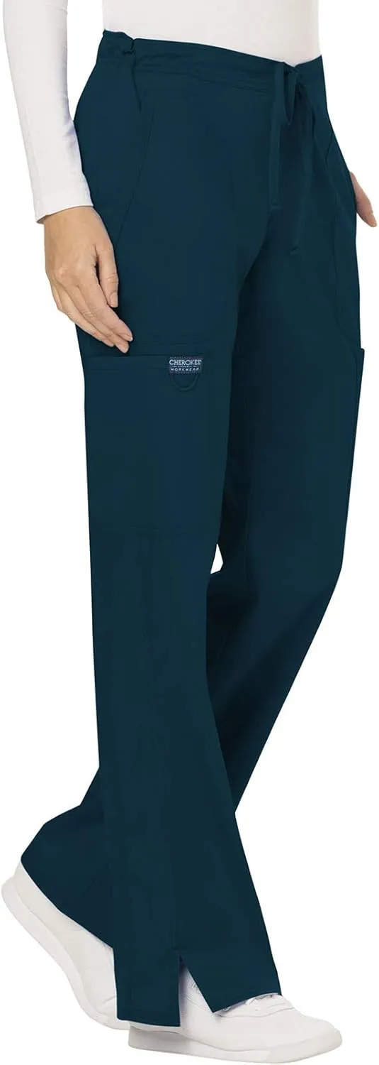 Scrubs for Women Workwear Revolution, Drawstring Scrub Pants, Soft Stretch WW120