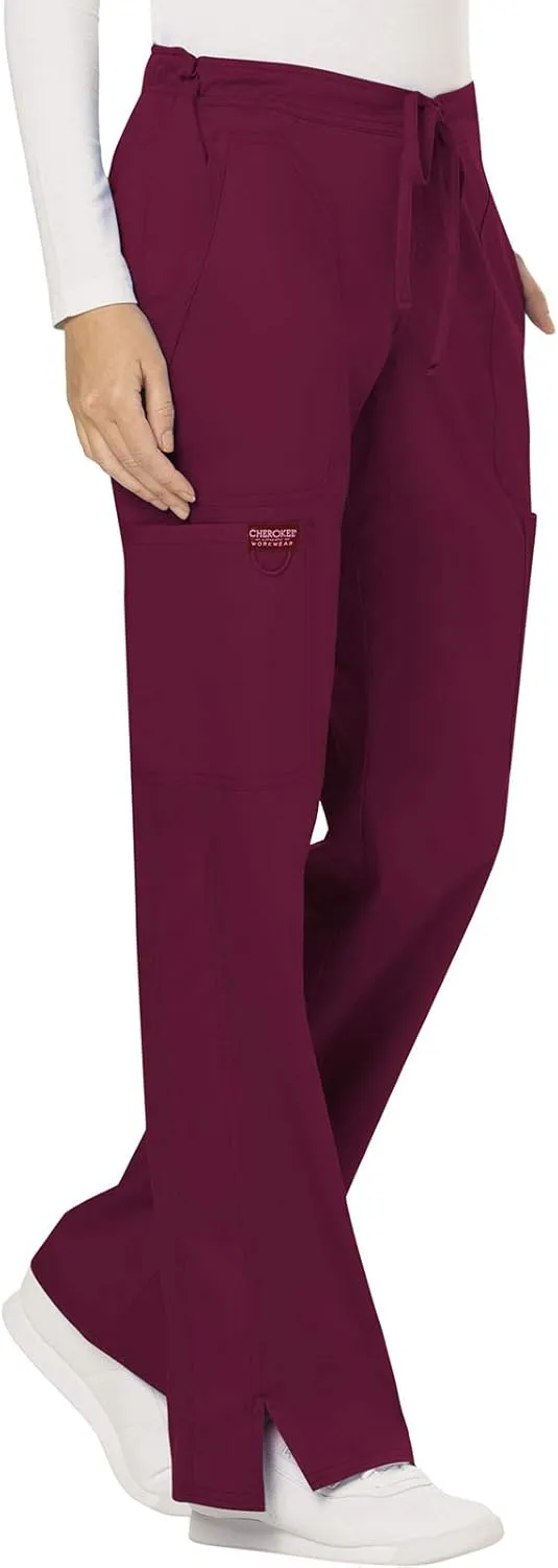 Scrubs for Women Workwear Revolution, Drawstring Scrub Pants, Soft Stretch WW120