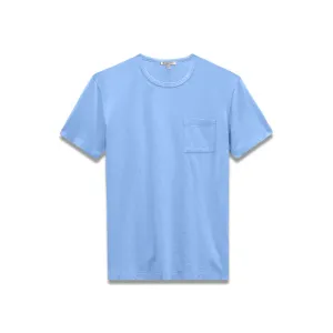 Slub Cotton T-Shirt (Washed Blue)