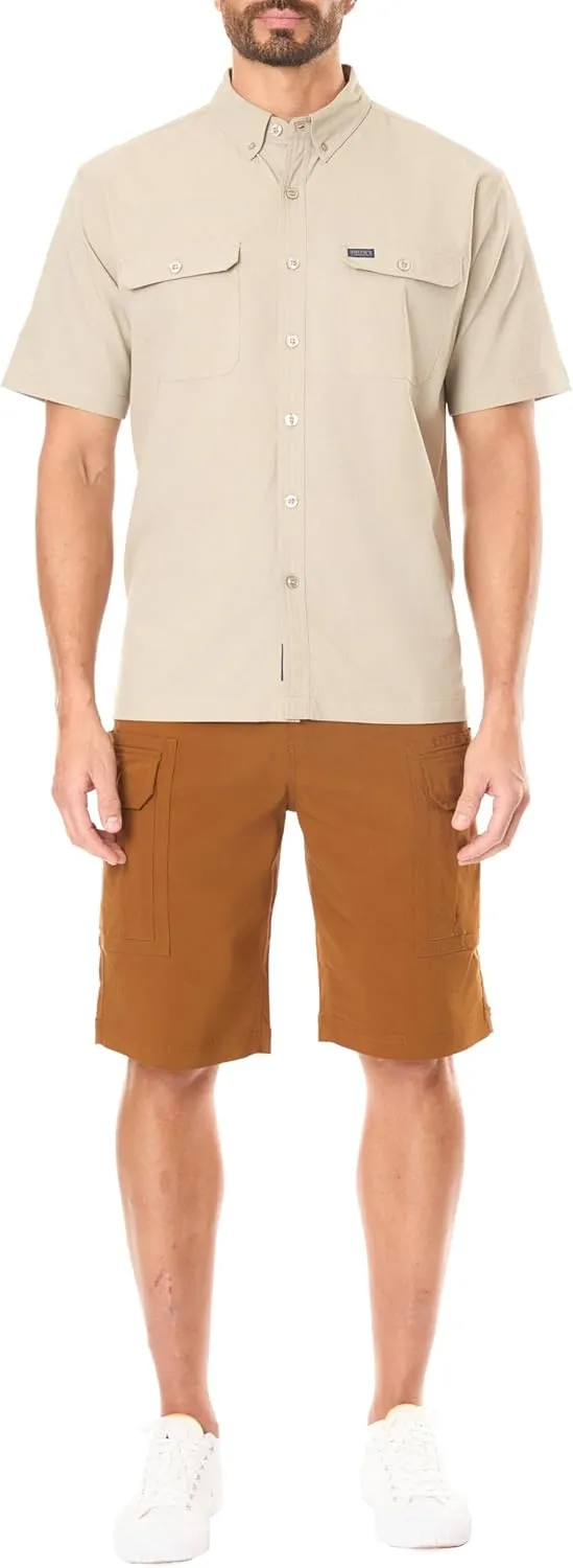 Smith's Workwear Big Men's Short Sleeve Quick Dry Performance Shirt