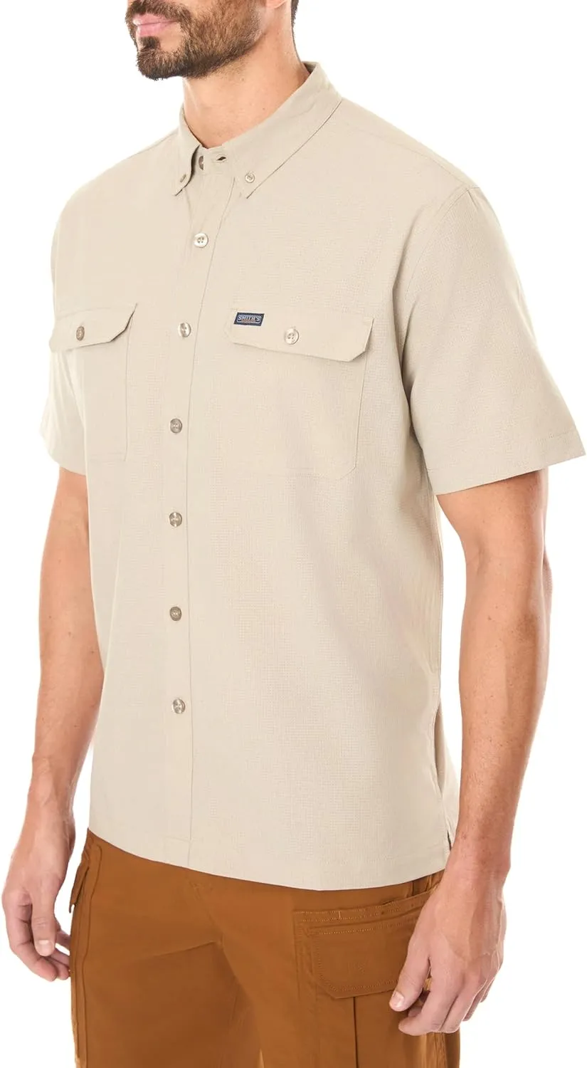 Smith's Workwear Big Men's Short Sleeve Quick Dry Performance Shirt