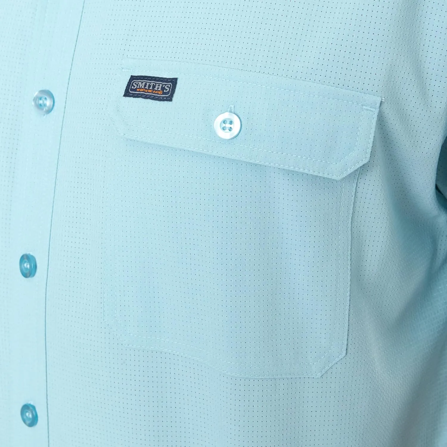 Smith's Workwear Big Men's Short Sleeve Quick Dry Performance Shirt