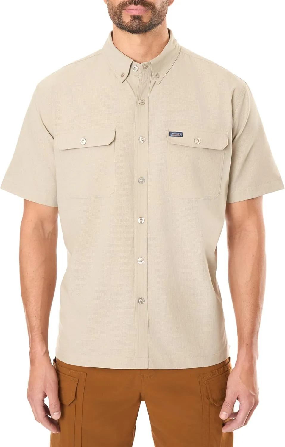 Smith's Workwear Big Men's Short Sleeve Quick Dry Performance Shirt