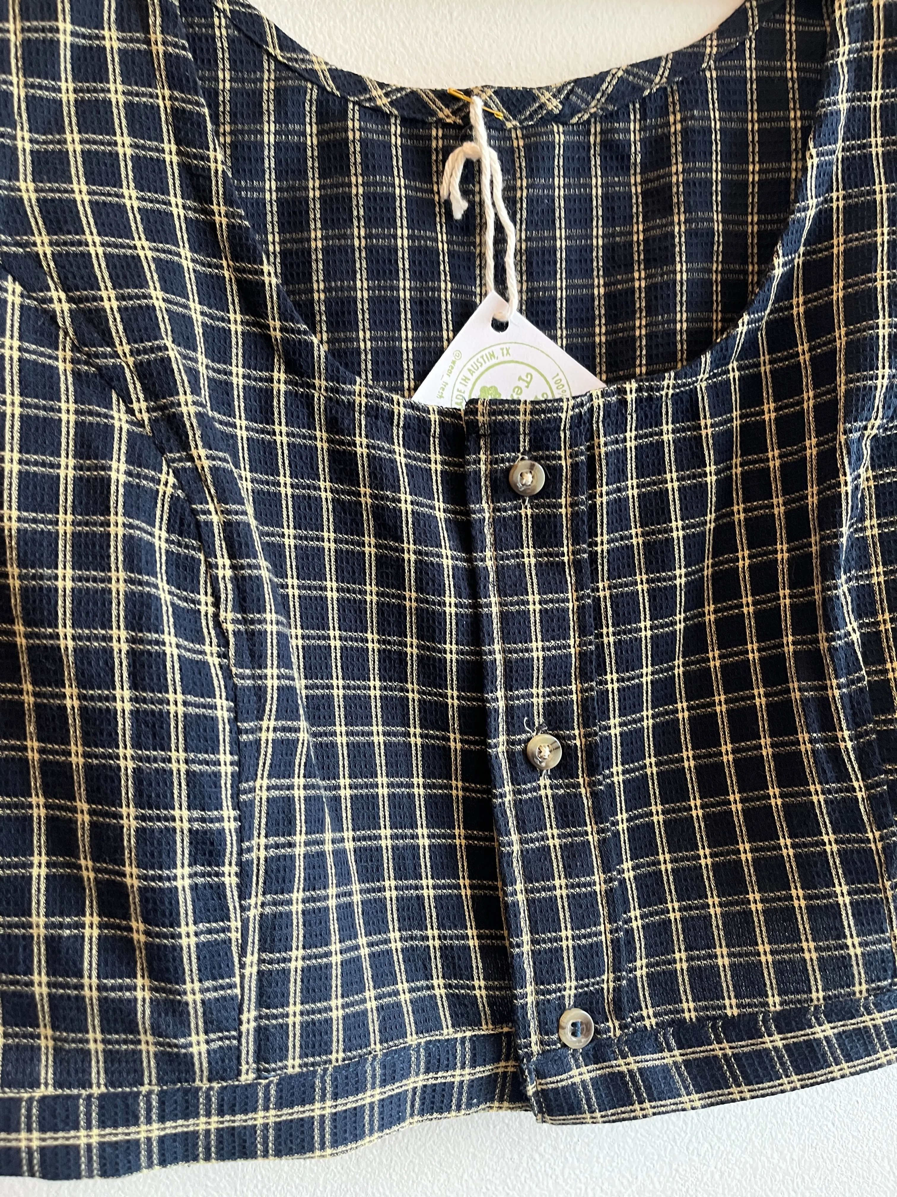 Trash Textiles - Handmade Vintage Tablecloth Blouse