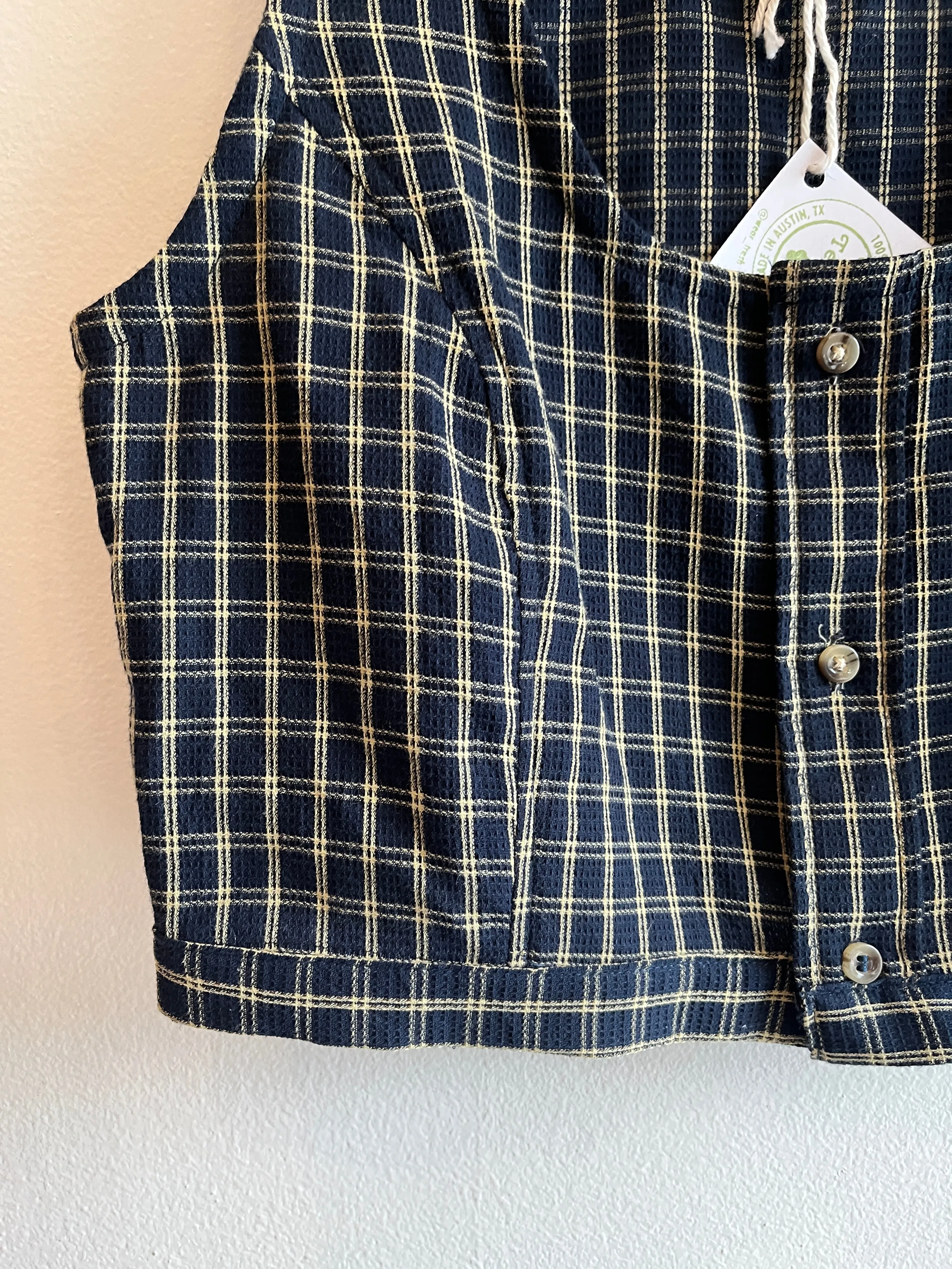 Trash Textiles - Handmade Vintage Tablecloth Blouse