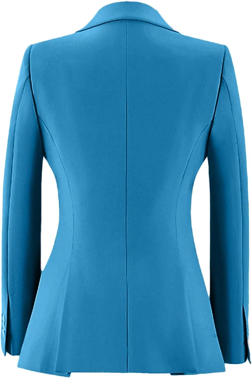 Wemaliyzd Women's Suits 2 Piece Work Office Peak Lapel Slim Fit Office Lady Blazer Pants