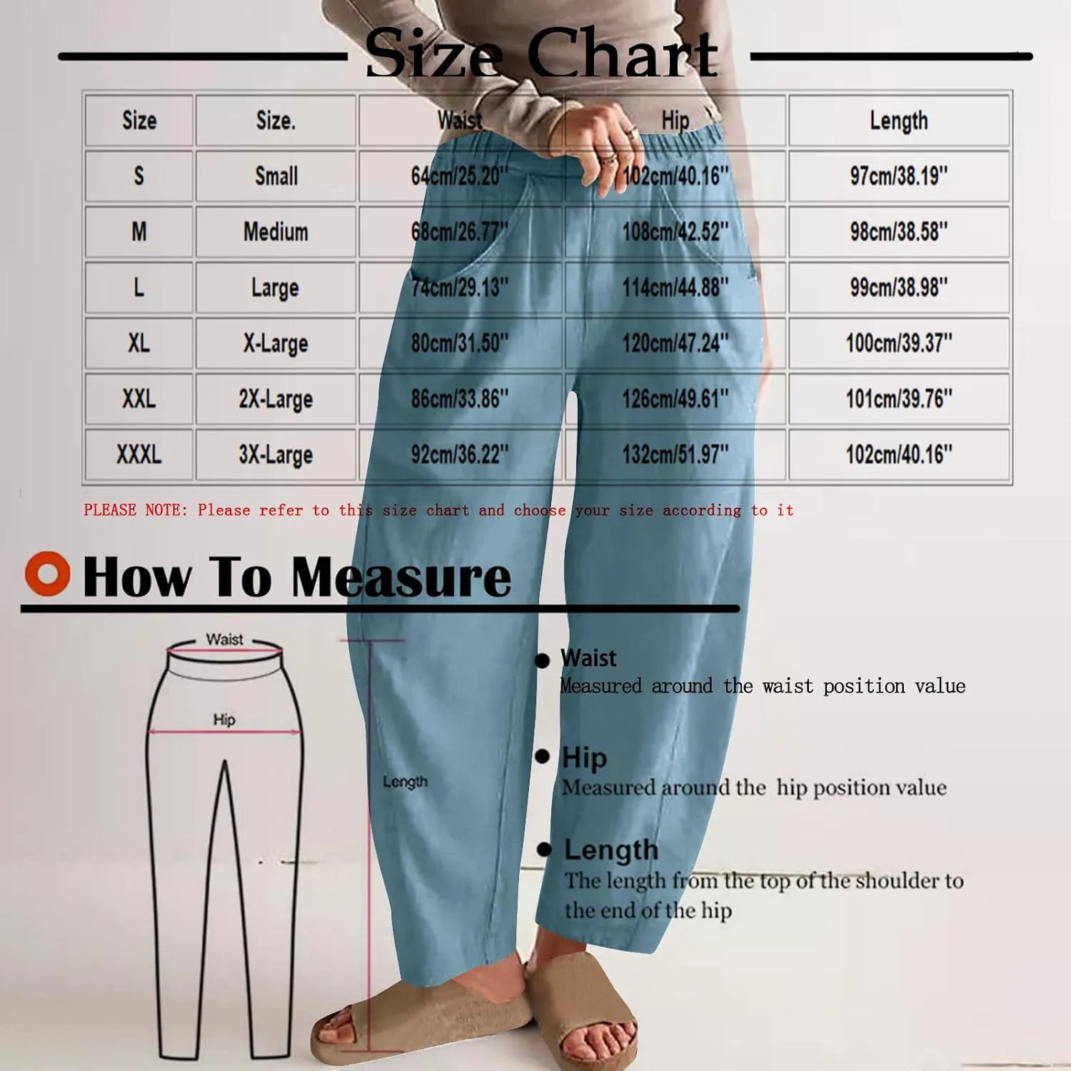 Womens Linen Pants with Pockets Lounge Soft Wide Leg Pants Plus Size Summer Beach Straight Leg Trousers