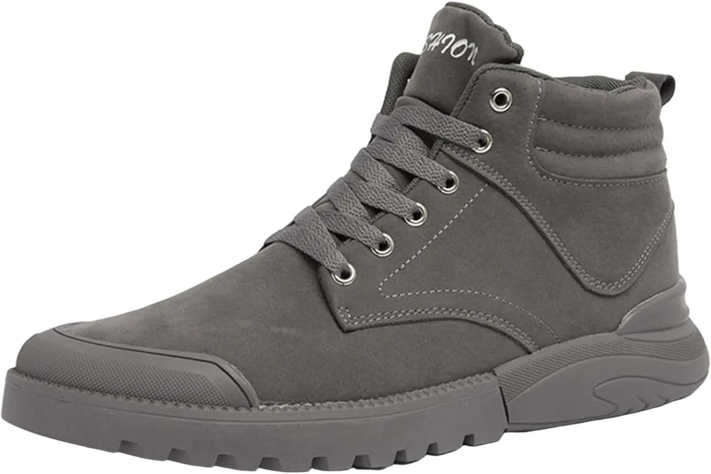 Work Boots for Men Slip On Hiking Sneakers Warm Booties Women Working Shoes Non Steel Toe Waterproof Work Shoes Non-Slip Hike Grounded Footwear